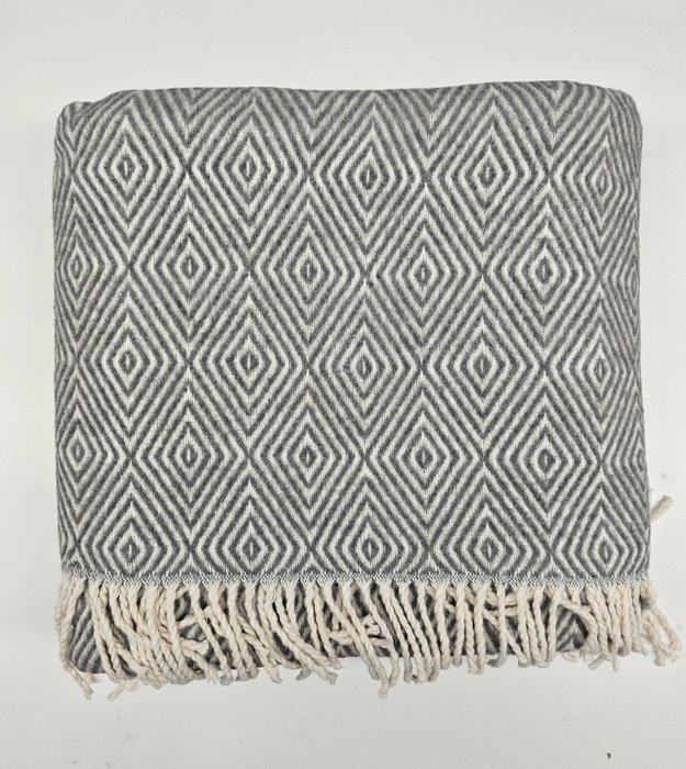 Exclusieve grote Art Deco plaid in gemengd katoen, licht- en, Antiek en Kunst, Curiosa en Brocante