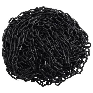 Zwarte Kunststof Ketting 30m | Tweedekansje | Voor Bouwpl... beschikbaar voor biedingen