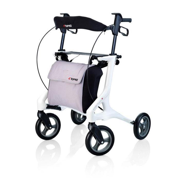 Topro Pegasus carbon rollator - wit, Diversen, Verpleegmiddelen, Ophalen of Verzenden