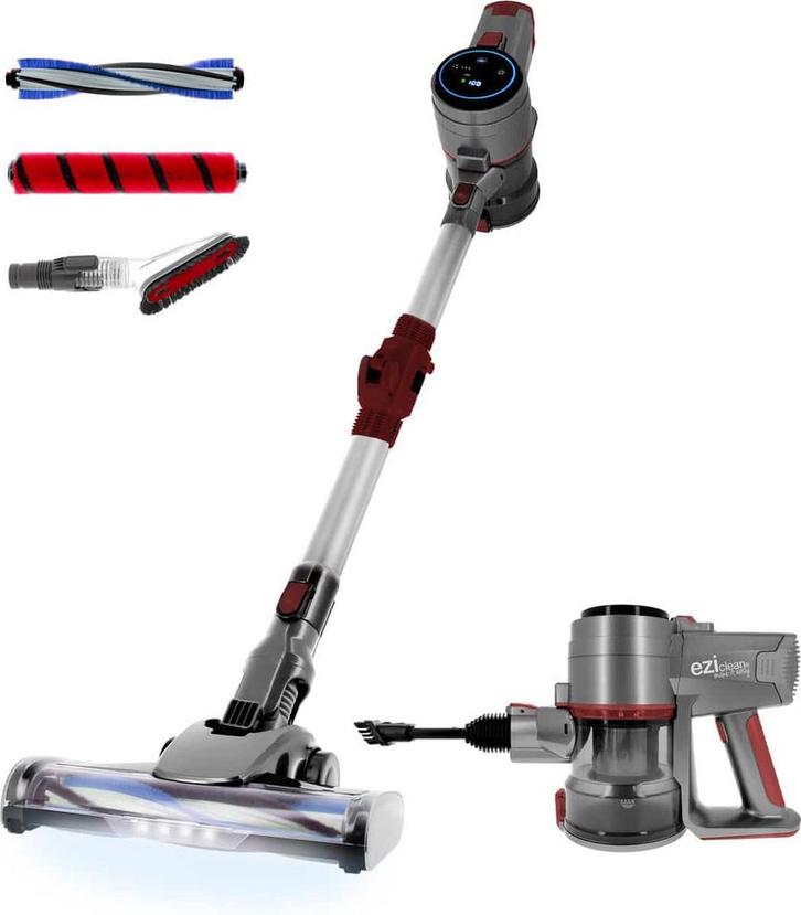 EZIclean Cyclomax R520 Flex - Steelstofzuiger - Draadloos -, Witgoed en Apparatuur, Stofzuigers, Zo goed als nieuw, Ophalen of Verzenden