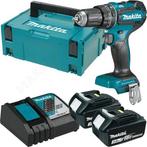 Makita DHP485RFJ 18V Li-Ion accu klopboor-/schroefmachine..., Doe-het-zelf en Verbouw, Gereedschap | Boormachines, Verzenden, Nieuw