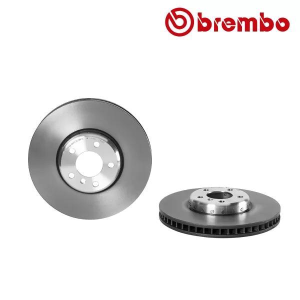 BREMBO Remschijf BMW 535d voorzijde, rechts, Auto-onderdelen, Besturing, Nieuw, Verzenden