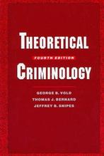 Theoretical Crimino 4E C 9780195073218 Vold, Verzenden, Gelezen, Vold