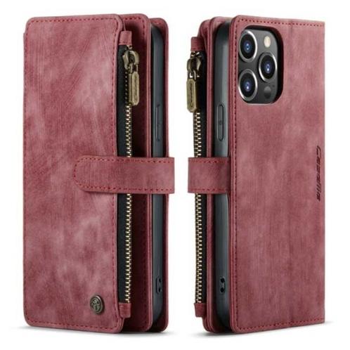 iPhone 6 Leren Flip Case Portefeuille - Wallet Cover Cas, Telecommunicatie, Mobiele telefoons | Hoesjes en Frontjes | Apple iPhone