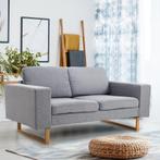 Hoekbank - Comfortabel - Lichtgrijs, Ophalen of Verzenden, Nieuw, Stof, Modern
