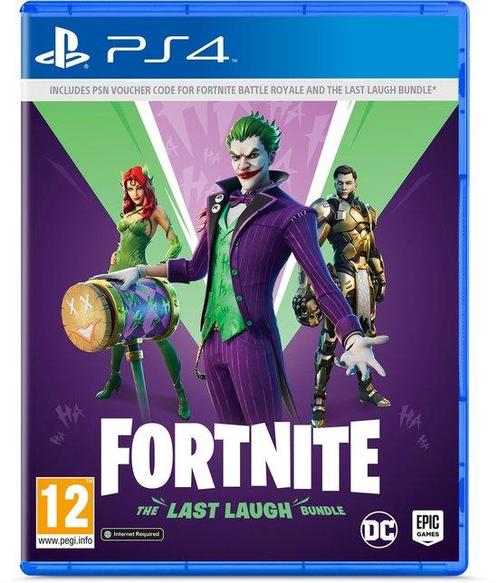 Fortnite : The Last Laugh Bundle - PS4 (code in box), Spelcomputers en Games, Games | Sony PlayStation 4, Verzenden