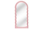 Design wandspiegel WAVE 160cm roze - 43159, Huis en Inrichting, Woonaccessoires | Spiegels, Ophalen of Verzenden, Nieuw