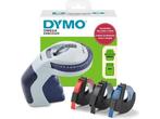 Veiling - DYMO Embossing Omega Label Maker met 3 Label Tapes, Computers en Software, Labelprinters, Nieuw