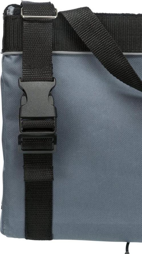Trixie fietstas voor aan stuur nylon grijs - Default Title, Fietsen en Brommers, Fietsaccessoires | Overige Fietsaccessoires, Nieuw