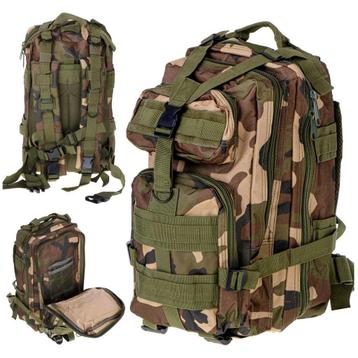 Camo militaire rugzak met 5 vakken 25l beschikbaar voor biedingen