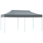 Partytent pop-up inklapbaar met zijwanden 3x6 m antraciet, Verzenden, Nieuw, 2 meter of meer, Partytent