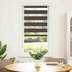 vidaXL Duo Rolgordijn 60x120cm Koffiebruin, Huis en Inrichting, Stoffering | Gordijnen en Lamellen, Verzenden, Nieuw, Bruin