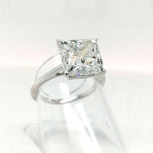 Zonder Minimumprijs - Ring - 14 karaat Witgoud - 5.10ct. tw., Sieraden, Tassen en Uiterlijk, Ringen