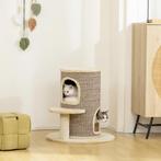 Kattenvat, Krabpaal Met 2 Niveaus, Springplatform, Uitzichtp, Dieren en Toebehoren, Verzenden, Nieuw