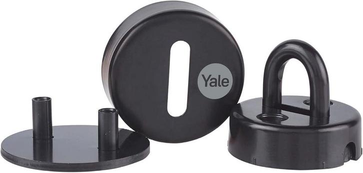 2dekans | Yale Y730B60231 Ankerplaats Zwart Hoge Bescherming, Fietsen en Brommers, Fietsaccessoires | Overige Fietsaccessoires