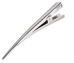 Haarspeld Duckklem Recht 12cm Zilver, Nieuw