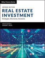 Real Estate Investment and Finance 9781119526094, Boeken, Studieboeken en Cursussen, Zo goed als nieuw, Verzenden
