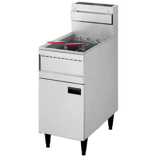 Diamond Friteuse | Gas | 23L | Aftapkraan | 400x735x870/1133, Zakelijke goederen, Horeca | Keukenapparatuur, Nieuw in verpakking