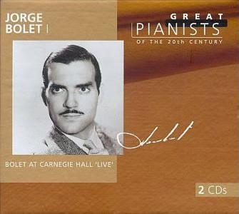 cd digi - Jorge Bolet - Great Pianists Of The 20th Centur..., Cd's en Dvd's, Cd's | Klassiek, Zo goed als nieuw, Verzenden