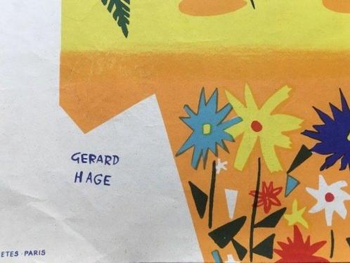 Gerard Hage - 1er Festival Européen du Jazz - Jaren 1960, Antiek en Kunst, Kunst | Tekeningen en Foto's