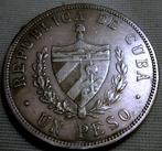 Caraïbische Republiek. 1 Peso 1915 Patria y Libertad (Zonder