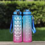 Sport Waterfles 1000 ml met Rietje en Lekvrije Dop, Verzenden, Nieuw