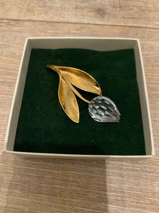 Swarovski - swarovski - Miniatuur figuur - Tulp Broche, Antiek en Kunst, Curiosa en Brocante