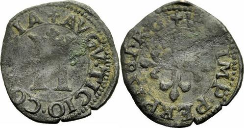 Italien Desana Agostino Tizzone Liard 1581 Krone H Lilien..., Postzegels en Munten, Munten | Europa | Niet-Euromunten, Verzenden