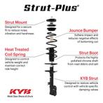 KYB Shocks & Struts Strut Plus Front Left Chrysler Town &, Auto-onderdelen, Ophalen of Verzenden, Nieuw