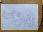 Kuijpers, Henk - Originele schets op hard papier voor Franka, Nieuw