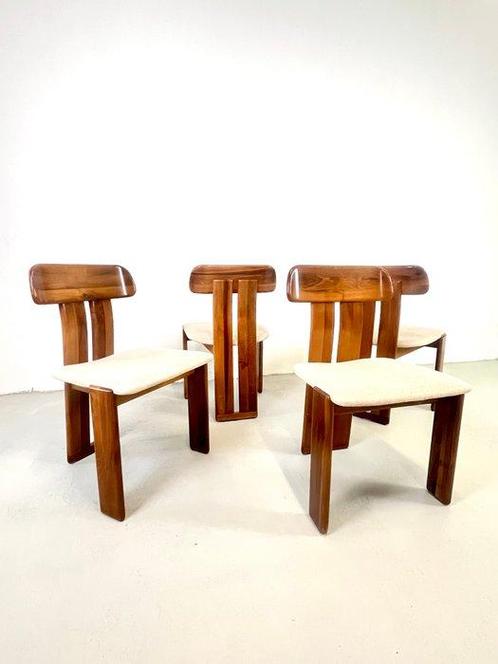 Mobilgirgi - Mario Marenco - Stoel - Sapporo - Hout, Katoen, Antiek en Kunst, Kunst | Designobjecten