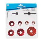 Silverline Gatenzaag set - 11 delig - Ø 21 t/m 64 mm - ho.., Ophalen of Verzenden, Nieuw