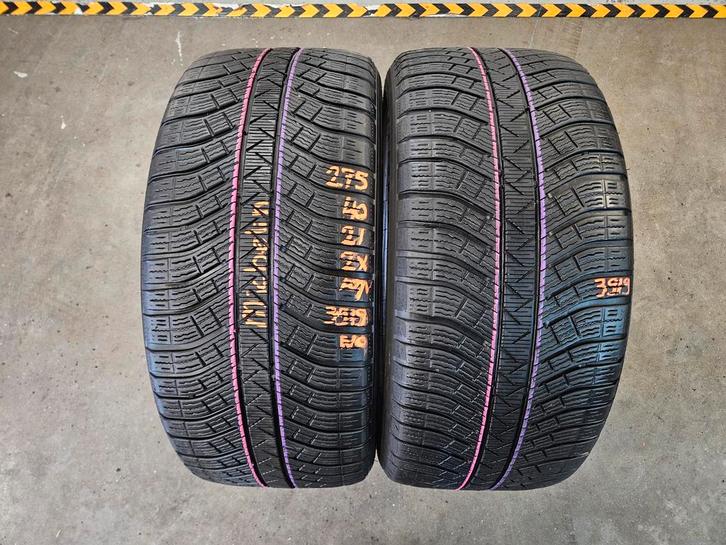 275/40/21 107V MICHELIN WINTERBANDEN 6,8MM PROFIEL 2X, Auto-onderdelen, Banden en Velgen, 21 inch, Erkend duurzaam, Winterbanden