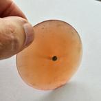 Ancient Tibetan/Chinese Moonstone Zeldzame reisbare Bi Disc