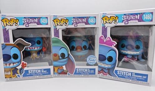 Funko  - Funko Pop 3 Funko Pop Disney Stitch Figures - 2020+, Antiek en Kunst, Antiek | Speelgoed