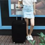 Trizand Zwarte kofferhoes met waterdichte bescherming - M..., Sieraden, Tassen en Uiterlijk, Koffers, Ophalen of Verzenden, Nieuw