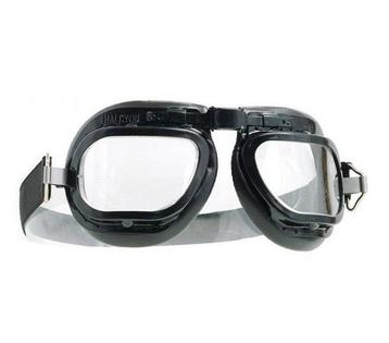 Halcyon mark 6 racing motorbril zwart