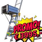 Nieuw Geda verhuislift 1m Bouw -Pannen -Daklift € 3995 excl, Doe-het-zelf en Verbouw, Bouwliften, Ophalen, Zo goed als nieuw, Bouwlift