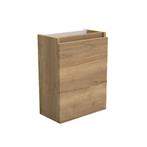 Fonteinkast Sanilux Trendline 52x40x22 cm Rechts Softclose, Ophalen of Verzenden, Nieuw