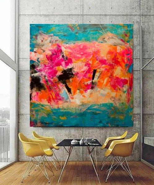 Giogia fl - La Cama Incendiada XXL -, Antiek en Kunst, Kunst | Schilderijen | Modern