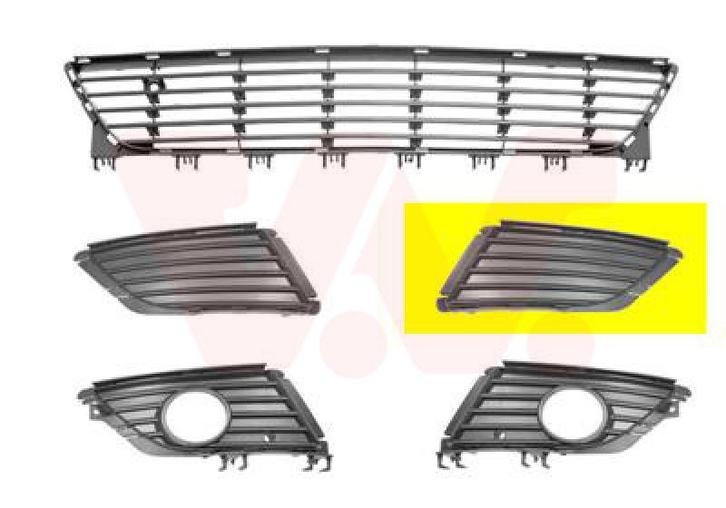 BUMPER GRILL VOOR OPEL COMBO C 2000-2003 13132424, Auto-onderdelen, Carrosserie en Plaatwerk, Nieuw, Ophalen of Verzenden