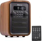 2dekans | Denver DAB Radio - Retro Radio - Bluetooth - DAB+/, Ophalen of Verzenden, Zo goed als nieuw