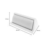 LED Bulkhead wandlamp | 12W lichtbron | Wit | Waterdicht, Ophalen of Verzenden, Nieuw, Aluminium