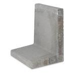 Betonnen L-element 50x50x120 grijs, Tuin en Terras, Ophalen of Verzenden, Nieuw, Beton