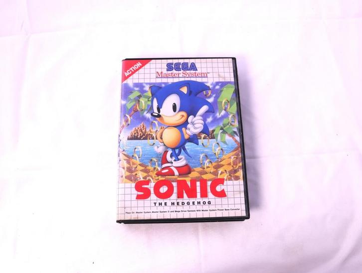 SEGA Master System - Sonic the Hedgehog [No Manual], Spelcomputers en Games, Games | Sega, Ophalen of Verzenden