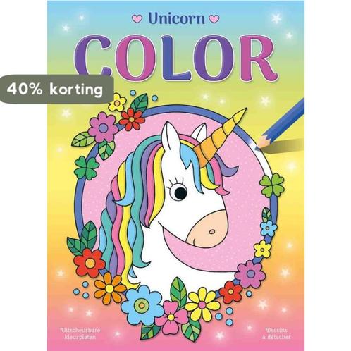 Unicorns Color kleurblok 9789044756340, Boeken, Overige Boeken, Zo goed als nieuw, Verzenden