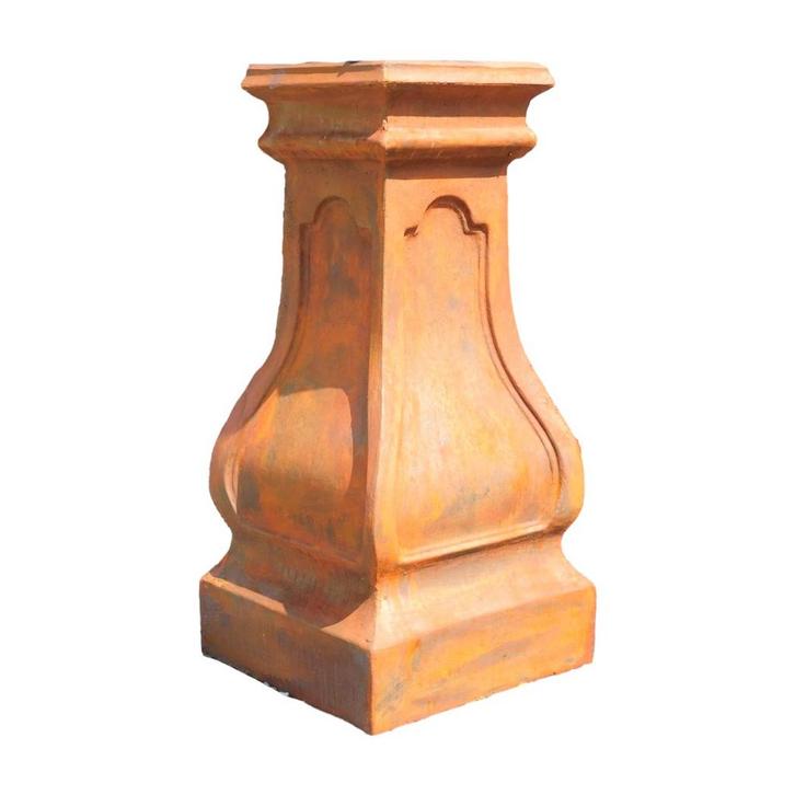 Sokkel - steen - 92 cm - klassieke uitstraling - oxide, Huis en Inrichting, Woonaccessoires | Zuilen en Pilaren, Ophalen of Verzenden