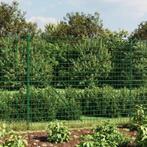 vidaXL Draadgaashek met flens 1,6x25 m groen, Tuin en Terras, Schuttingen, Verzenden, Nieuw, IJzer, 1 tot 2 meter