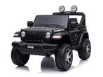 Jeep Wrangler Rubicon, 12 volt elektrische kinderauto, Leder, Ophalen of Verzenden, Nieuw