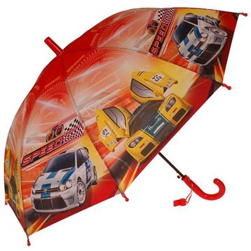 Paraplu Kind - Race Autos Speed - Rood - Fluitje - 80cm NIEU beschikbaar voor biedingen